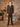 Vintage Style Deliverance Demob Suit - Brown Herringbone