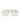 Original Vintage 70s Betaview Aviator Gold Frame Clear Lens Glasses
