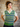Scottish Wool Short Fairisle Knit Tank Top - Baize
