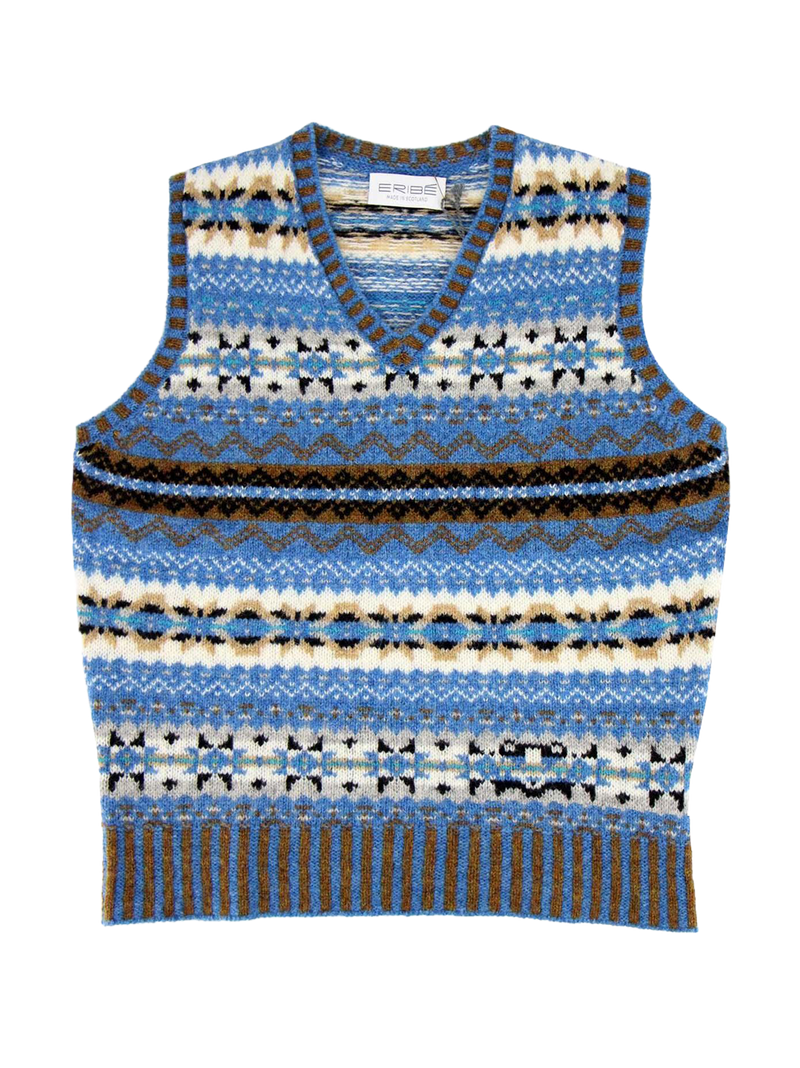 Vest Best Fair Isle Jumpers Vintage Style Shetland Wool Fair Isle