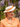 Handmade Woven Shallow Crown Hat - Natural Orange