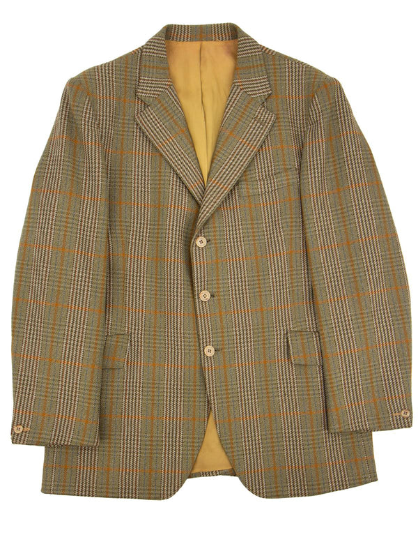 Vintage John Wallis Tweed Three Button Jacket