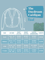 Midcentury Vintage Daydream Cardigan in Jitterbug