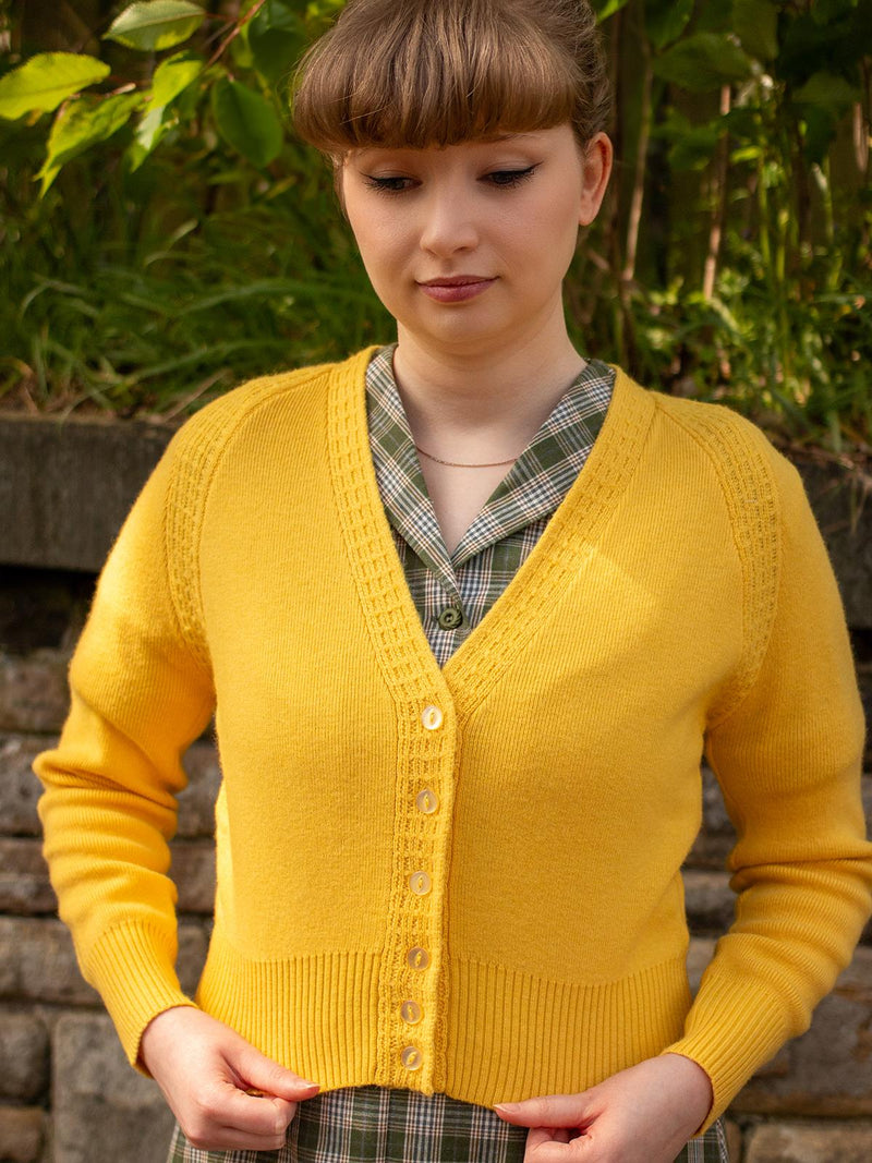 Midcentury Vintage Daydream Cardigan in Jukebox