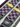 Grey & Purple Checkerboard Albert Thurston Braces