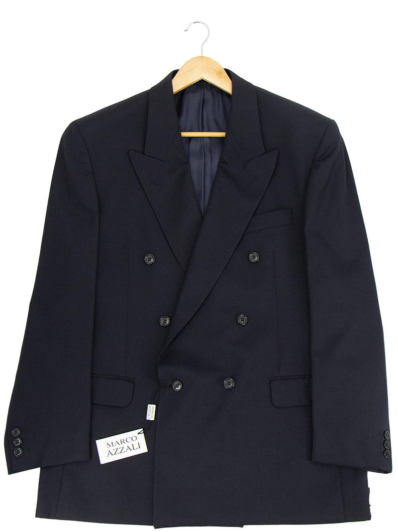 Navy Wool Deadstock 1940s Style Demob Suit