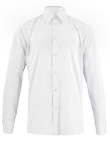 Spearpoint Collar Shirt - White Premium Cotton French Cuff