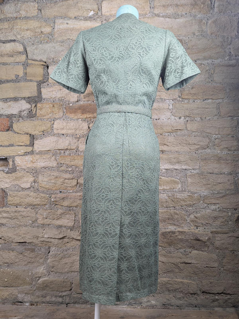 1950s Vintage Lace Wiggle Dress & Jacket