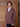 Socialite Brushed Plaid Overlooker Jacket - Claret