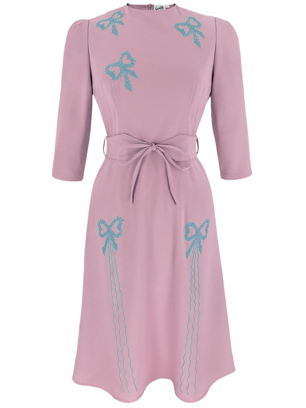 1940s Vintage Beau Belle Dress in Dollshouse Pink