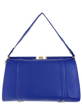 Blue Nostalgia Midcentury Style Frame Bag