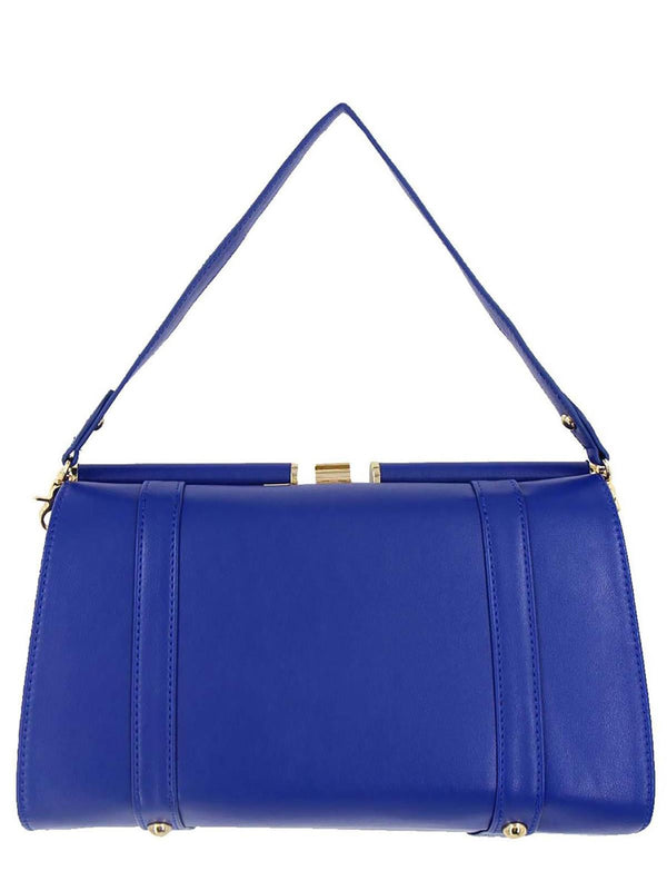 Blue Nostalgia Midcentury Style Frame Bag