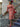 MEND - UK10 - 40s Look Bloomsbury Red Polka Satin Dress