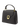 1960s Style Gold Oval Buckle Handbag - Black