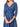 Vintage Style Blue Cherry Swing Dress UK 10