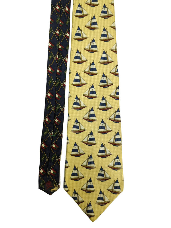 Vintage Silk Tie Tommy Hilfiger Nautical