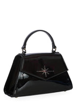 Rockabilly 1950s Vintage Style Black Star Handbag