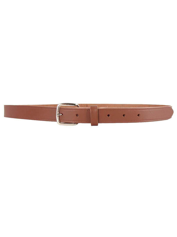 Tan Brown 1950s Vintage Look One Inch Wide Belt