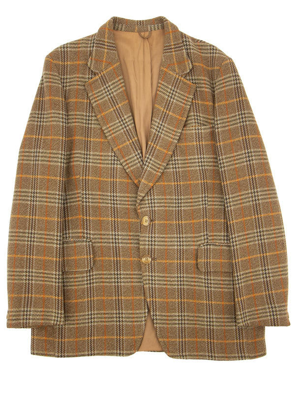 Bold Check Vintage Hardy Amies Tweed Jacket