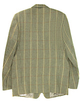 Harris Tweed Khaki Stripe Vintage Wool Jacket