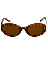 Forties Rounded Retro Sunglasses Tortoiseshell