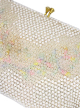 True Vintage Pastel Beaded Clutch Purse