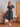 1950s Style Polkadot Shirtwaist Dress - Black