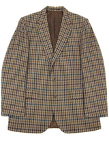 Vintage Aquascutum Dapper Check Wool Tweed Jacket