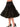 1950s Style Black Tulle 26" Petticoat