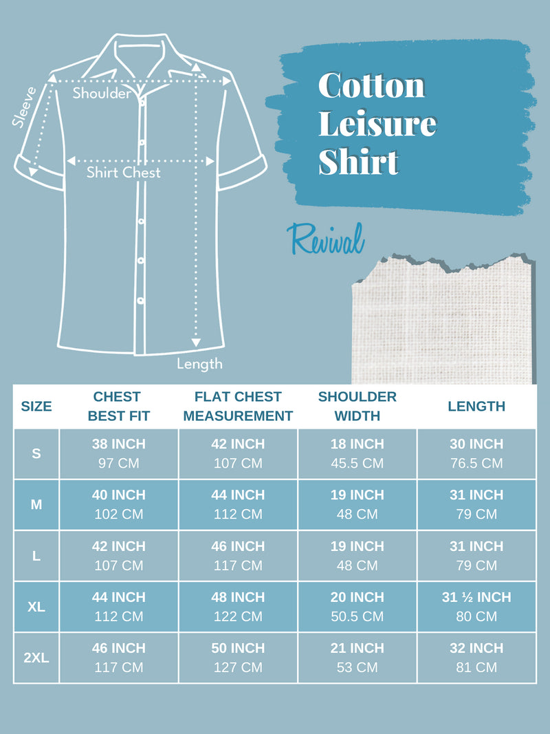 Vintage Style Cotton Leisure Shirt - Ivory