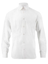 Byram Round Collar Shirt - White