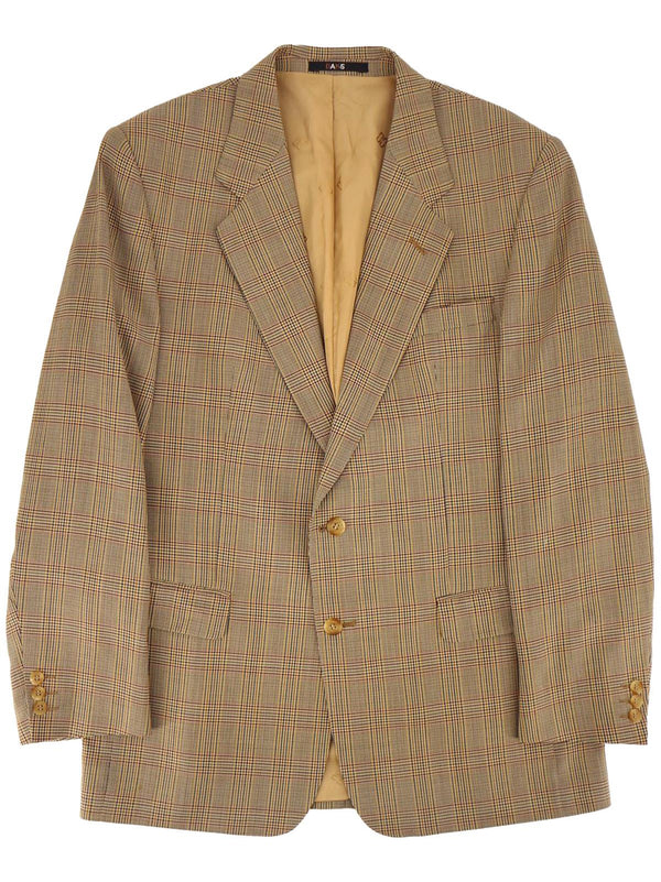 Vintage Daks Fine Wool Check Blazer