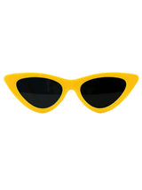 Retro Yellow Catseye Vintage Style Sunglasses