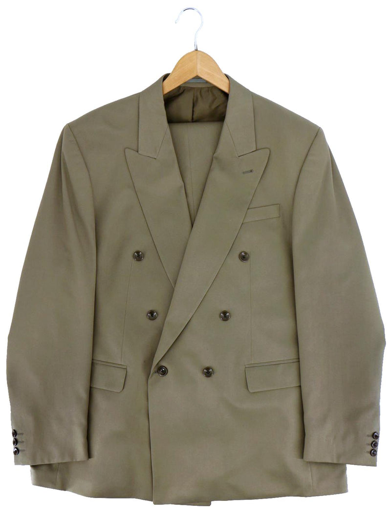 Pale Olive Green Deadstock 40s Demob Style Suit