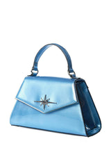 Rockabilly 1950s Vintage Style Blue Star Handbag