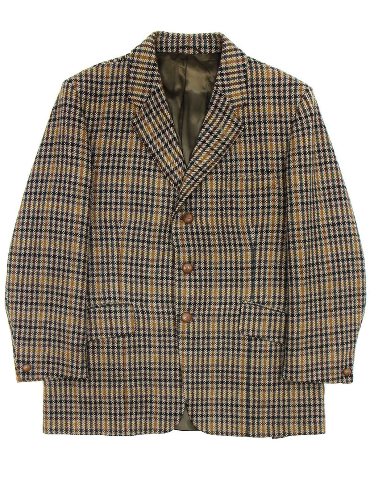 Vintage Check Wool Tweed Jacket – RevivalVintage