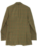 John Hardy True Vintage Green Check Wool Check Jacket