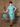 1940s Replica Polka Dot Vacation Skirt Suit - Seafoam