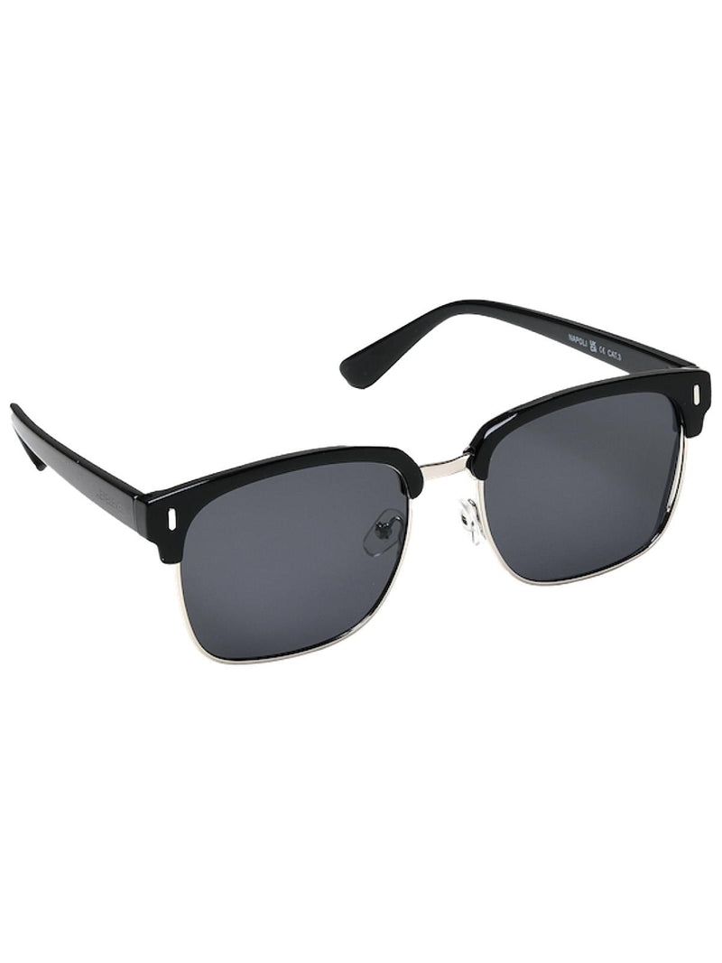 Classic Vintage Style Blue Polarised Lens Sunglasses