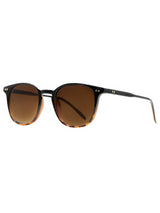 Retro Style Brown Tortoiseshell Tinted Lens Sunglasses