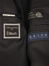 Ralph Lauren Vintage Grey Houndstooth Tweed Jacket