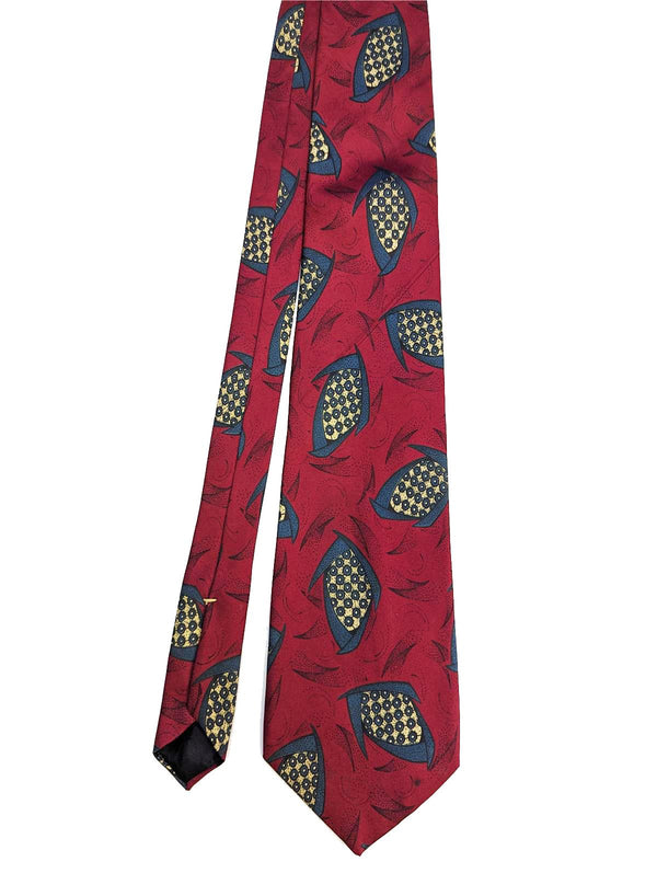 1940s Vintage Style Silk Tie By Wembley