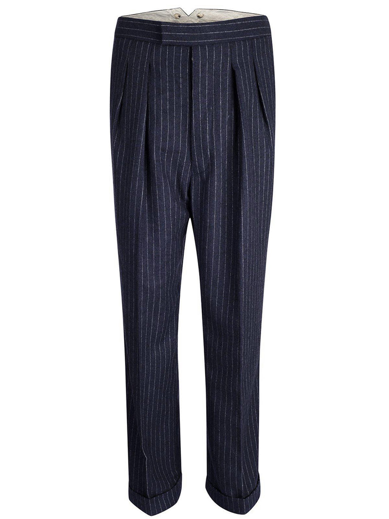 1940s Vintage Deliverance Demob Suit in Navy Blue