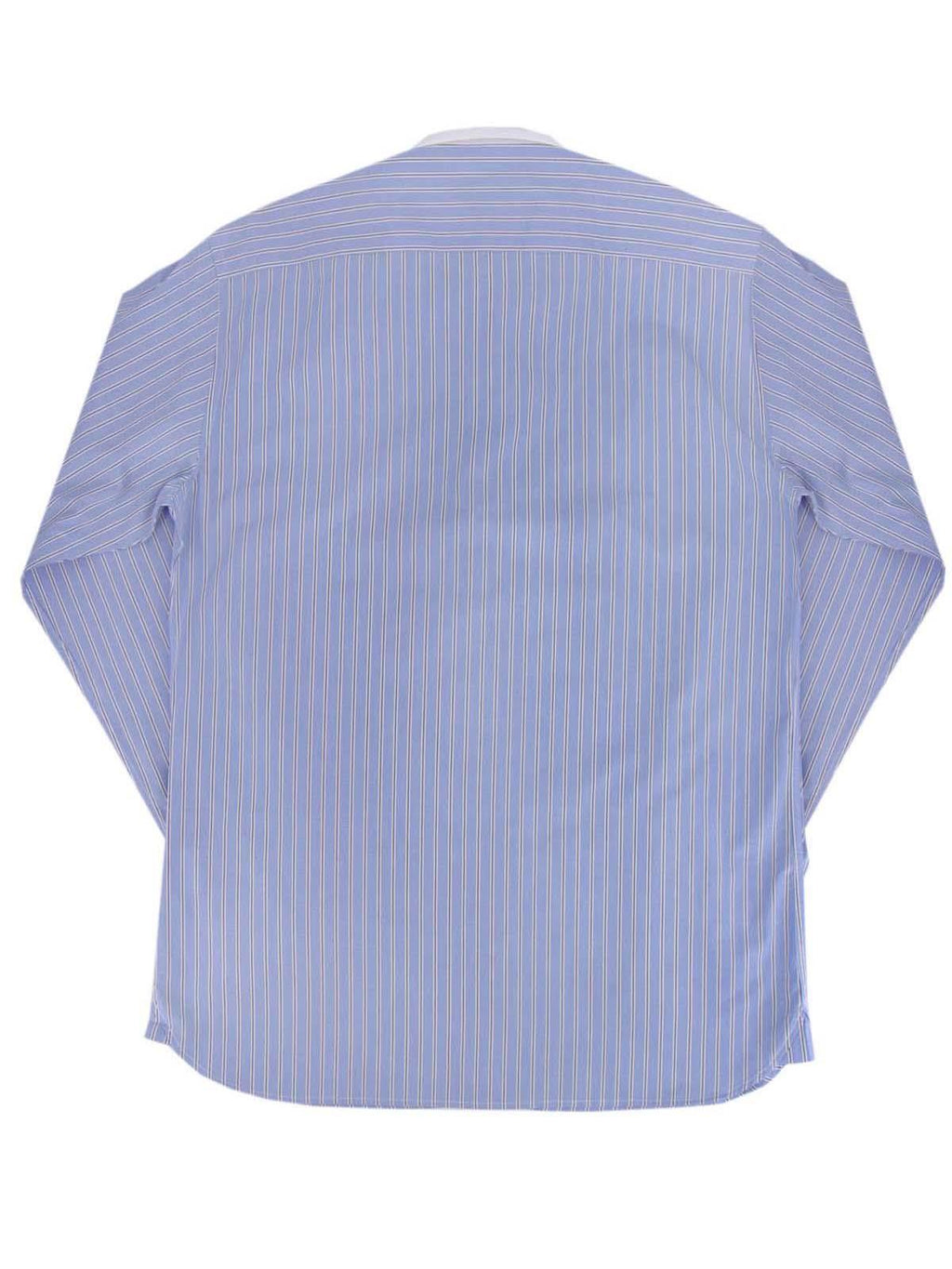 Blue Stripe 1940s Deluxe Club Collar Beaumont Shirt – RevivalVintage