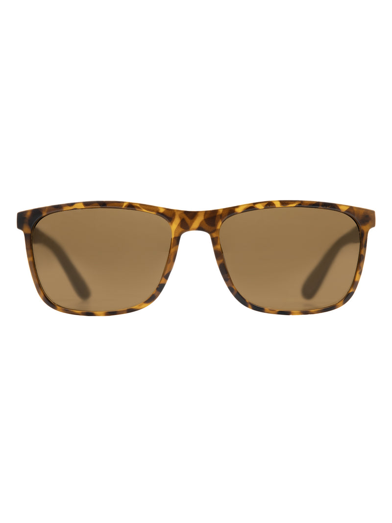 Square Brown Tortoiseshell Sunglasses