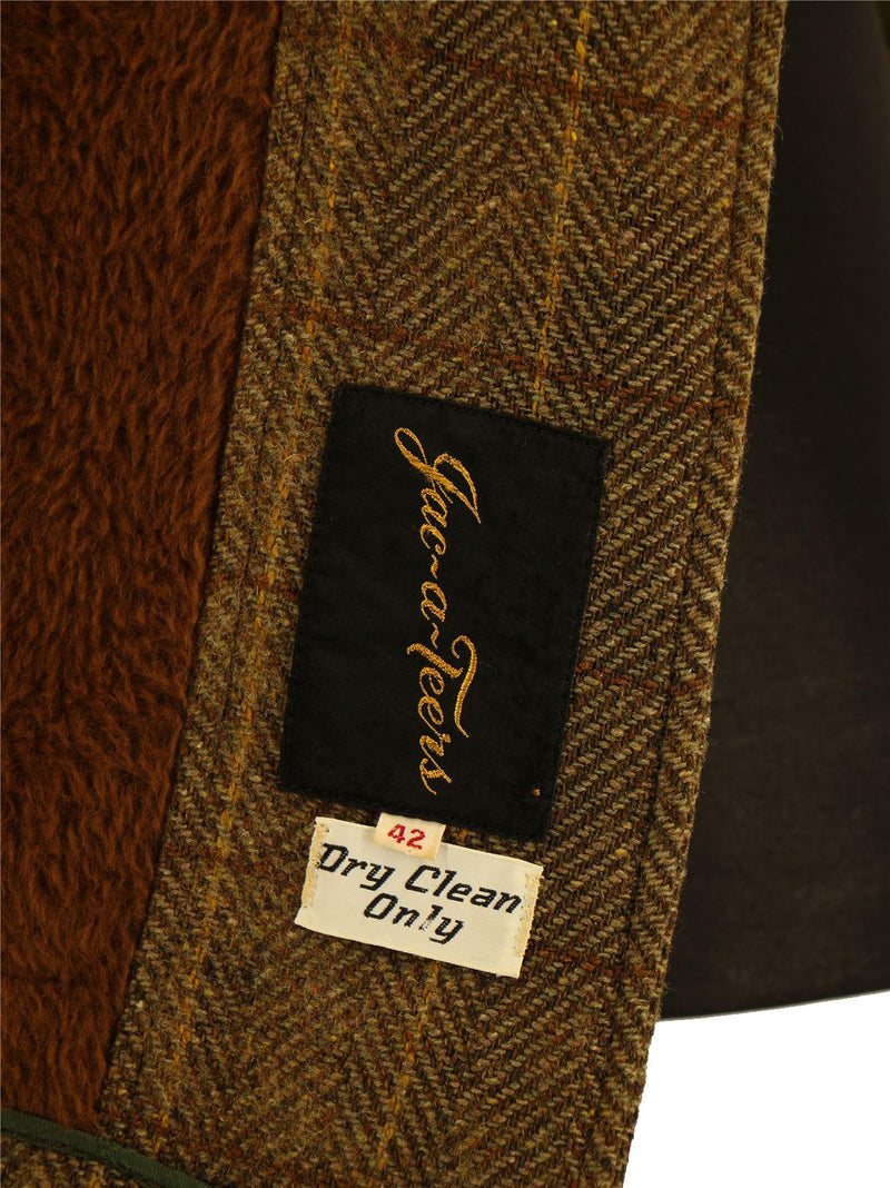 1960s Wool Tweed Vintage Sports Coat