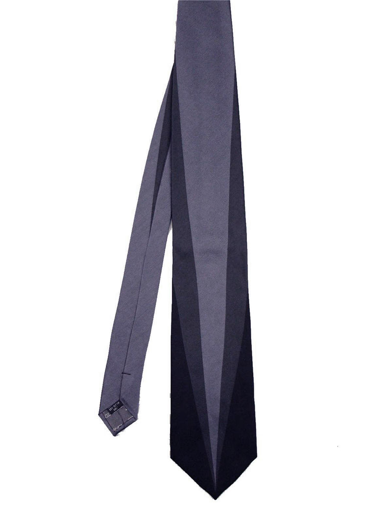 Black & Grey 1940s Style Arrowhead Design Tie