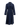 Check Wool Blend Promenade 1940s Swing Coat - Quink Blue