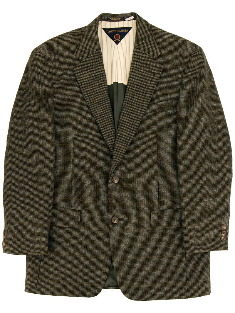 Vintage Tommy Hilfiger Check Tweed Jacket
