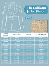 1940s Style Gallivant Beige Wool Patch Pocket Jacket - Regular